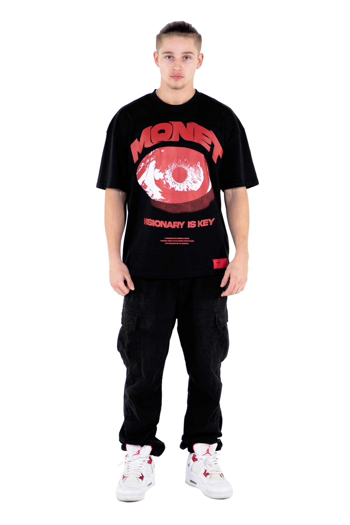 Visionary Eye T-Shirt - Black & Red