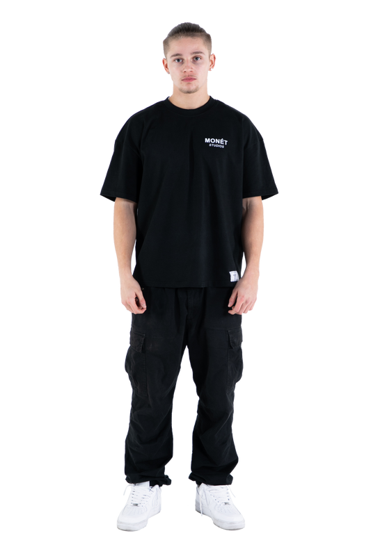 Monet Studios Logo T-Shirt - Black