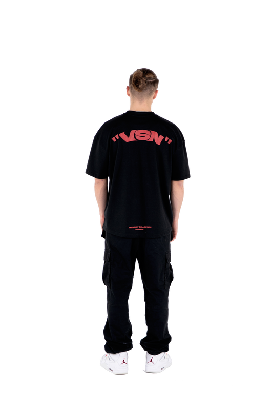 Visionary Eye T-Shirt - Black & Red