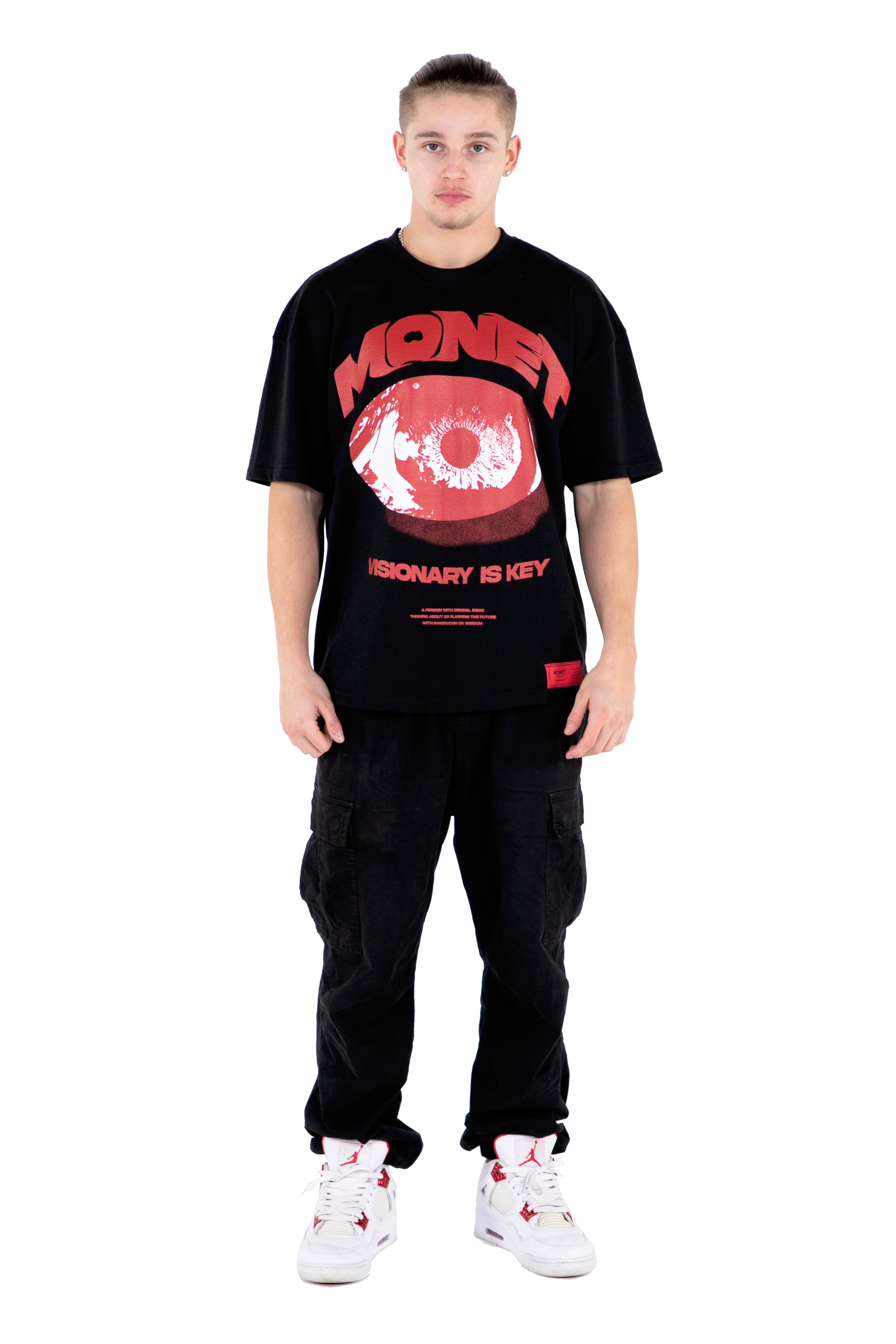 Visionary Eye T-Shirt - Black & Red