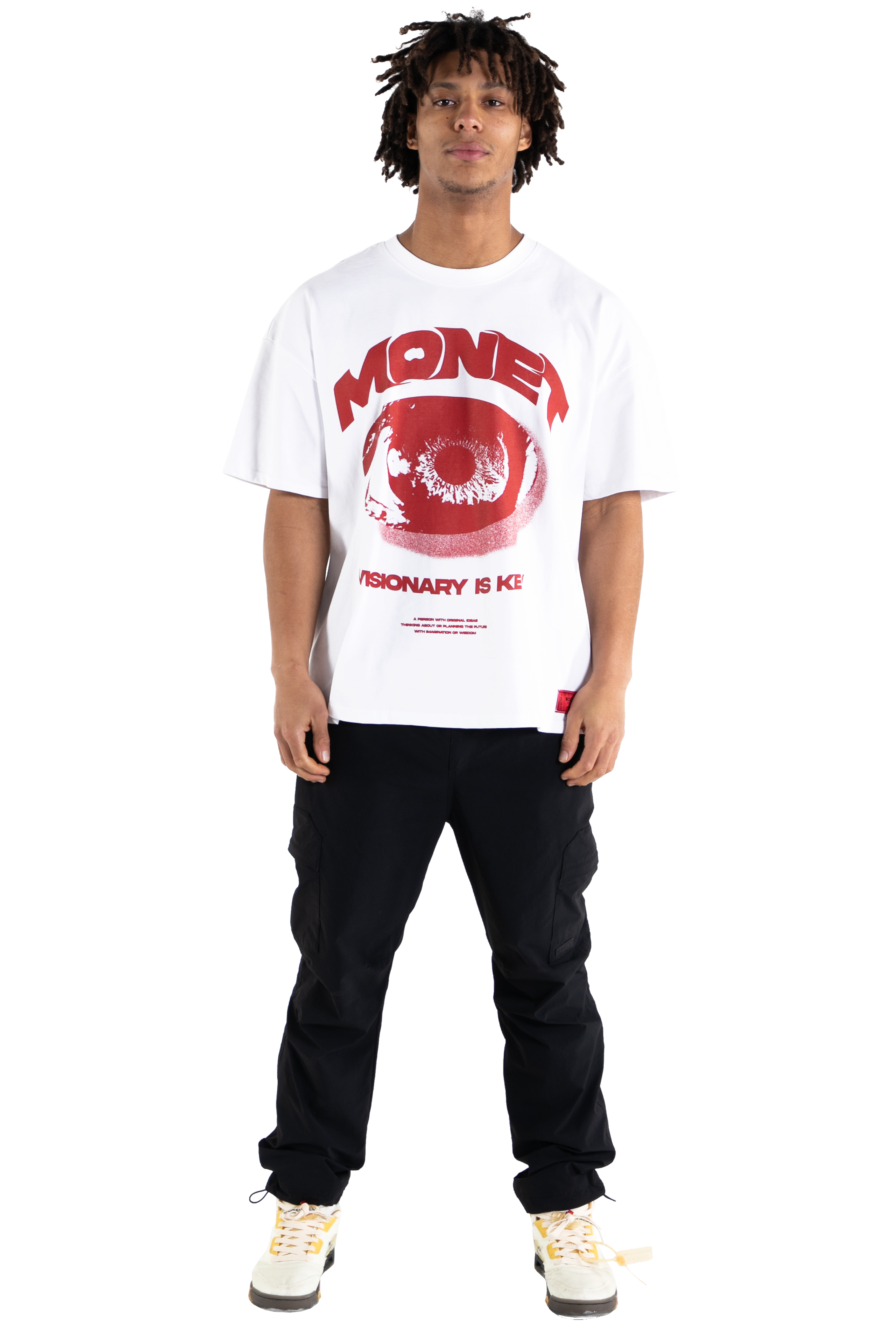 Visionary Eye T-Shirt - White & Red